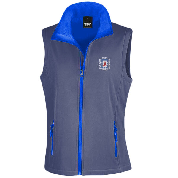 Visa-GB Ladies Soft Shell Bodywarmer Thumbnail