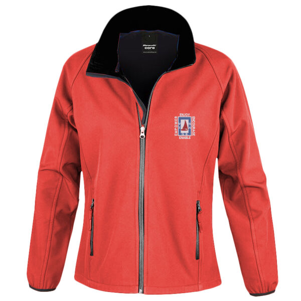 Visa-GB Ladies Soft Shell Jacket Thumbnail